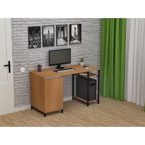 

Стол письменный FlashNika Loft СКЛ-3 150 бук
