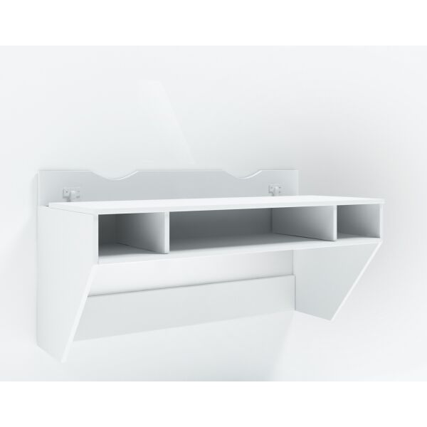 

Навесной компьютерный стол AirTable-II Mini Comfy-Home белый