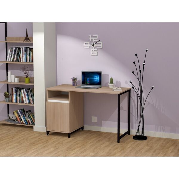 

Стол письменный FlashNika Loft СПЛ-10 120 дуб молочный