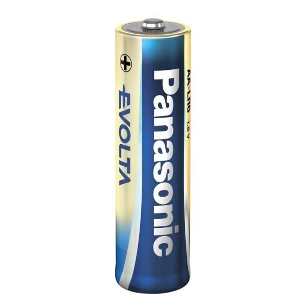 Батарейка Panasonic Evolta Rangers Alkaline AA LR6, Gold Blue