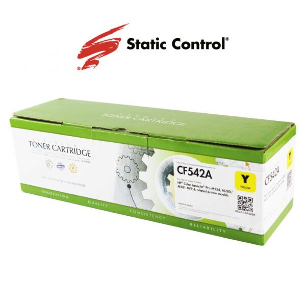 

HP CLJP CF542A (203A) Static Control 1.3k yellow (002-01-SF542A)