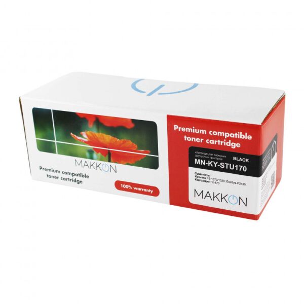 

тонер-Kyocera TK-170 (STU170) Makkon 7.2k (с чипом) (MN-KY-STU170)