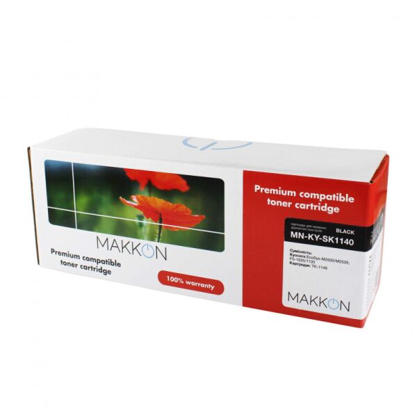 

тонер-Kyocera TK-1140 (SK1140) Makkon 7.2k (с чипом) (MN-KY-SK1140)