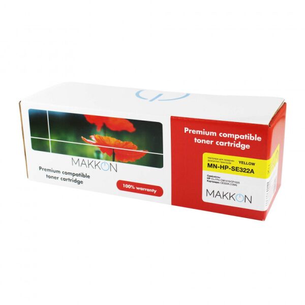 

HP CLJP CE322A (128A) (SE322A) Makkon 1.3k yellow (MN-HP-SE322A)