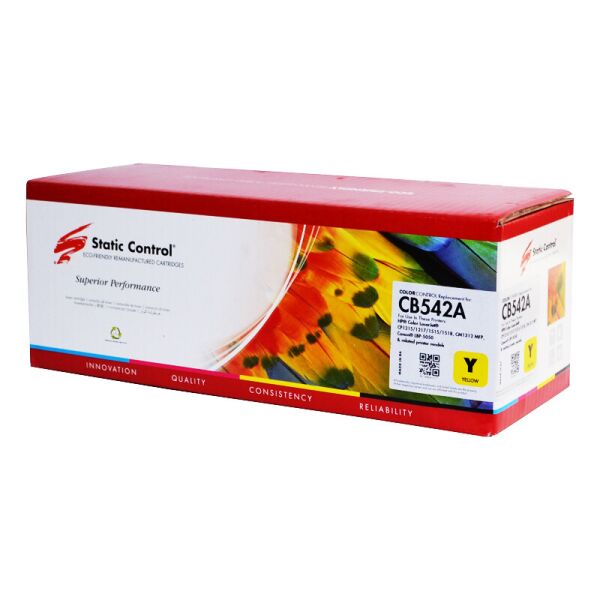 

HP CLJ CB542A (125A) Static ColorControl 1.4k yellow (RCCB542A-CC)
