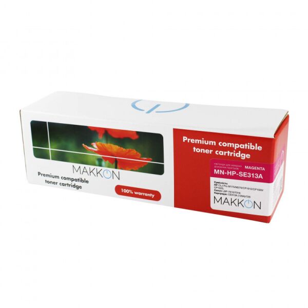 

HP CLJP СE313A (126A) (SE313A)/Canon 729 Makkon 1k magenta (MN-HP-SE313A)
