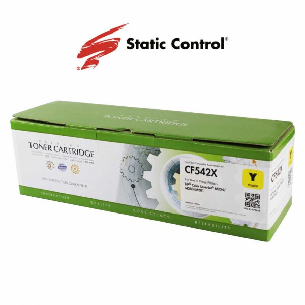 

HP CLJP CF542X (203X) Static Control 2.5k yellow (002-01-SF542X)