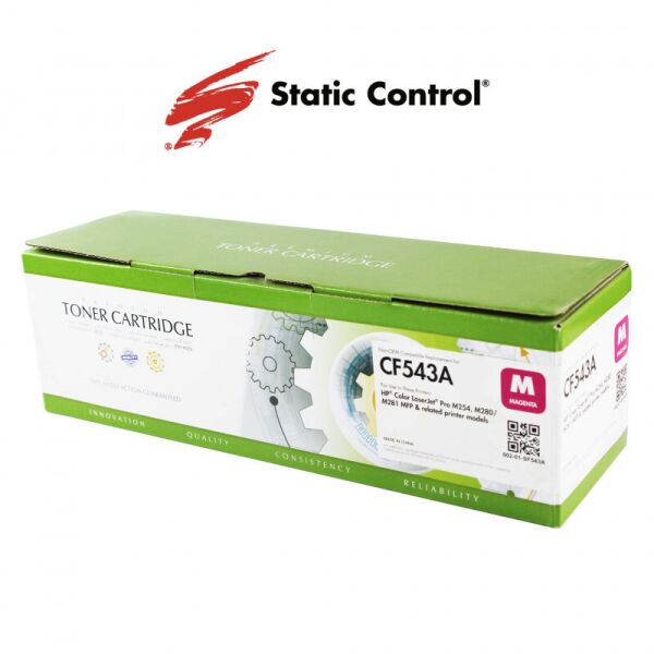 

HP CLJP CF543A (203A) Static Control 1.3k magenta (002-01-SF543A)