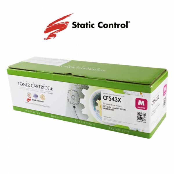 

HP CLJP CF543X (203X) Static Control 2.5k magenta (002-01-SF543X)