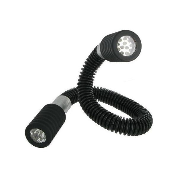 

Гибкий 2-х сторонний фонарик Double Ended Flexible Черный (tr1070i3641)