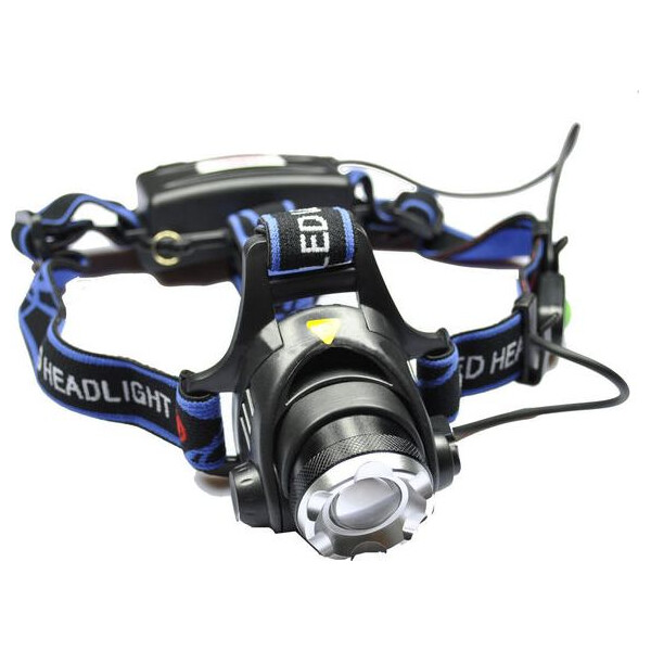

Налобный фонарь Police BL-6699-T6 Фонарик 1200 Lumen Черный (44912)