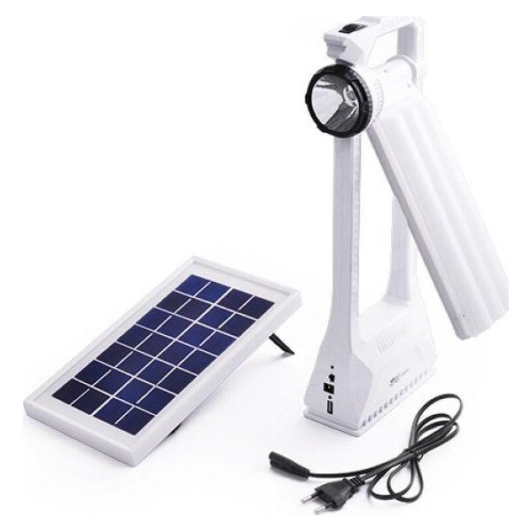 

Кемпинговая лампа Yajia 6865 RT 1W+66SMD солнечная батарея Белый (1em_006710)