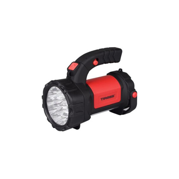 

Фонарь ручной многофункциональный Tiross TS-1871 15 LED + 2W COB LED red (915852828)