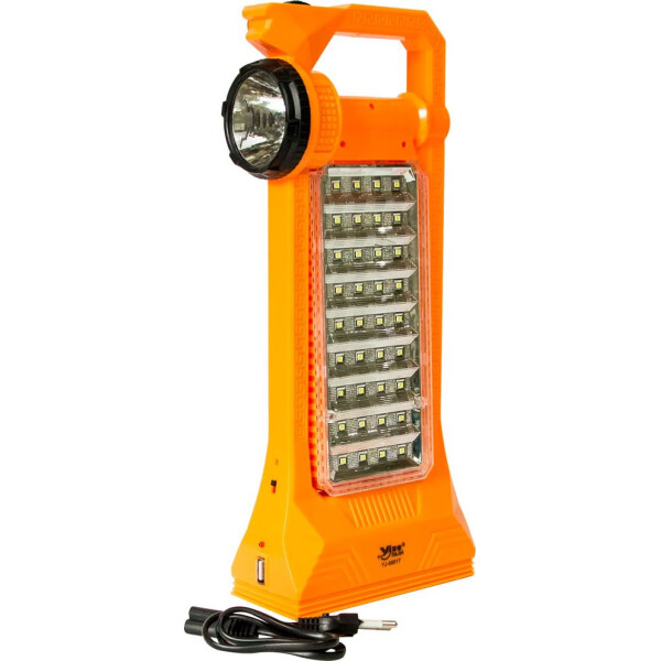 

Фонарик аварийный Yajia YJ 6851T + power bank Оранжевый (2354)