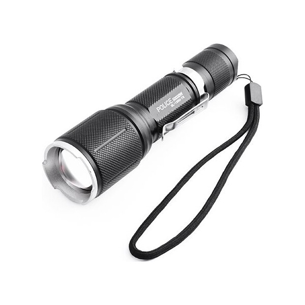 

Тактический фонарик Police BL-1860 T6 50000W Black (hub_np2_1220)