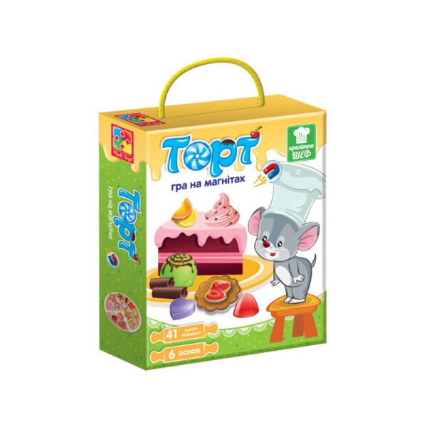 

Игра магнитная Vladi Toys Торт VT3004-07 (43270)