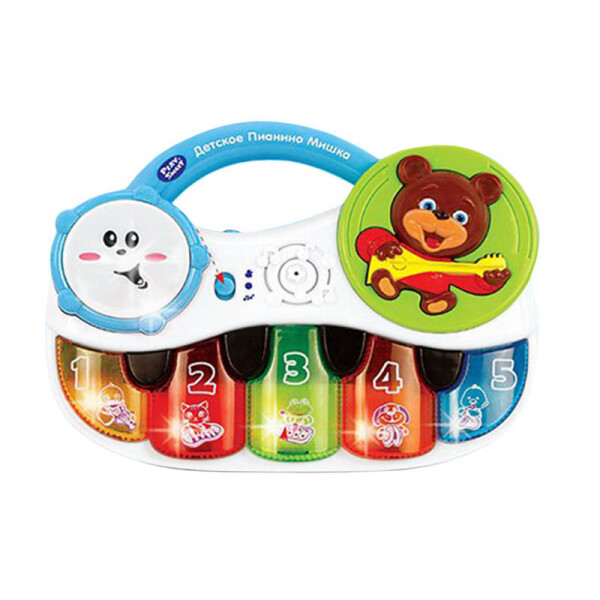 

Музыкальное пианино Play Smart Умняга: Мишка 7504 (33755)
