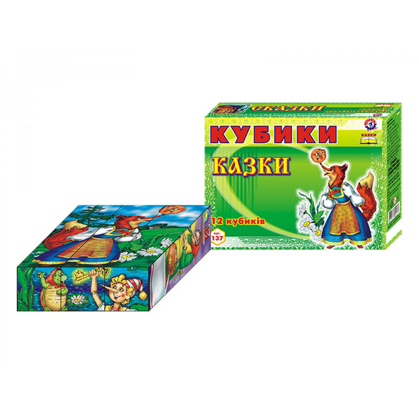 

Кубики Сказки ТехноК (17792)