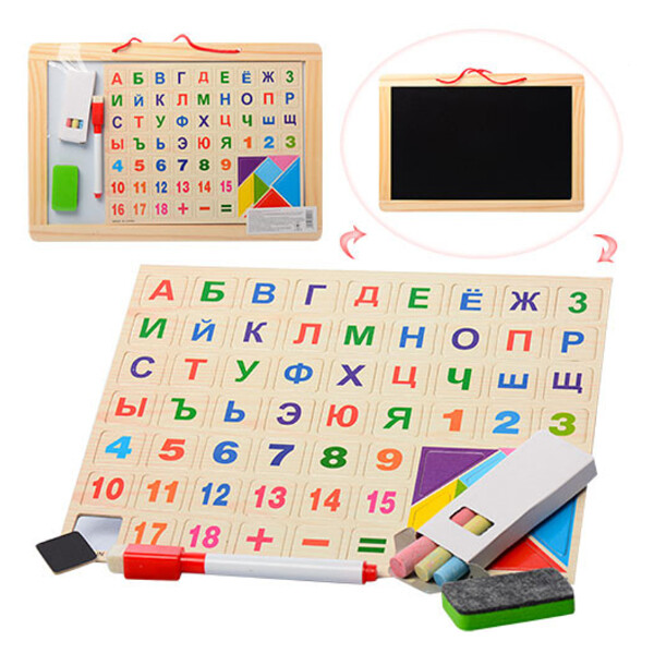 

Деревянная игрушка "Набор первоклассника" (MD 1106)