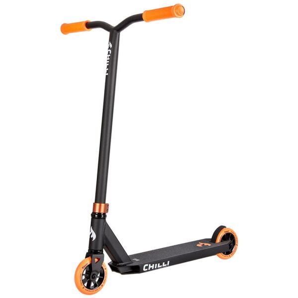 

Трюковой самокат Chilli Pro Base Black/Orange