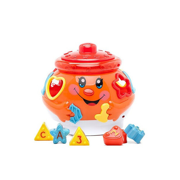 

Развивающая игрушка Музыкальный волшебный горшочек 0915 Joy Toy Оранжевый (int_JT 0915 UA)