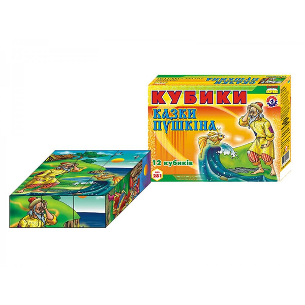 

Кубики ТехноК Сказки Пушкина 0281 Разноцветный (222661)