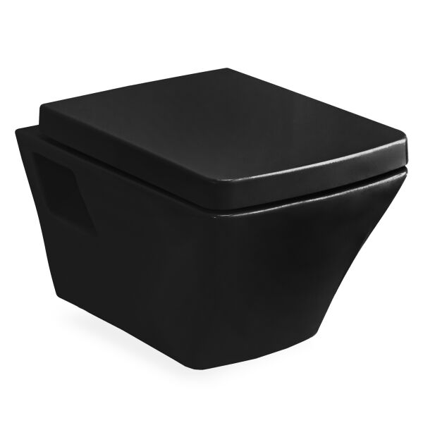 

Унитаз подвесной подвесной VOLLE TEO black 13-88-422black