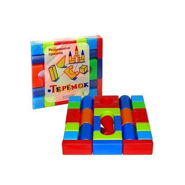 

Кубики М.Тoys Теремок 28 элементов Разноцветный (TOY-11344)