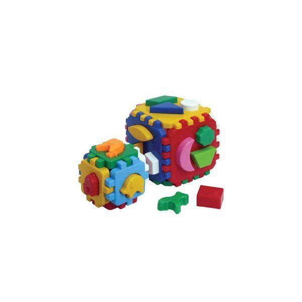 

Іграшка куб Розумний малюк 1+1 ТехноК (TOY-11124)
