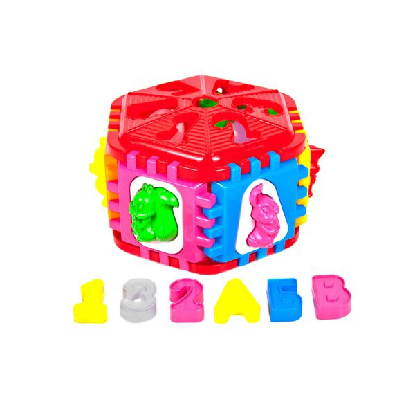 

Сортер-шестигранник Kinderway Разноцветный (TOY-20210)