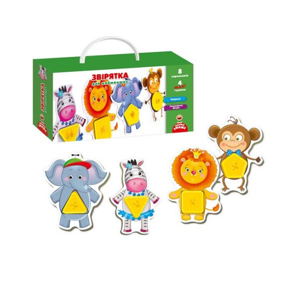 

Игра с пуговицами Зверушки (TOY-57521)