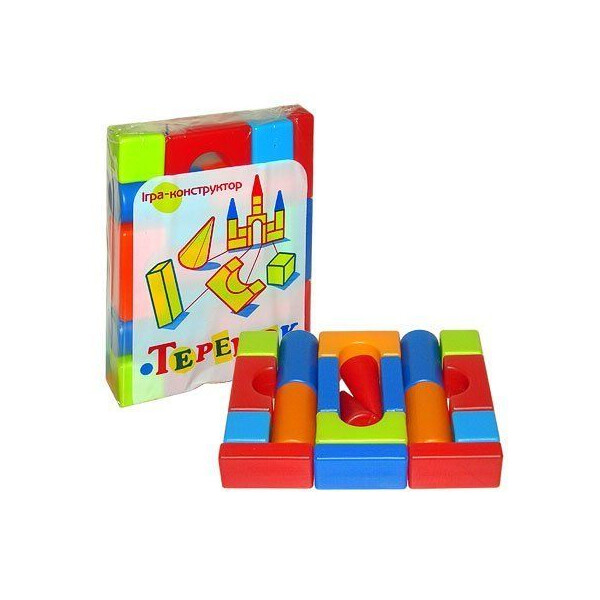 

Кубики М.Тoys Теремок 19 элементов Разноцветные (TOY-11343)