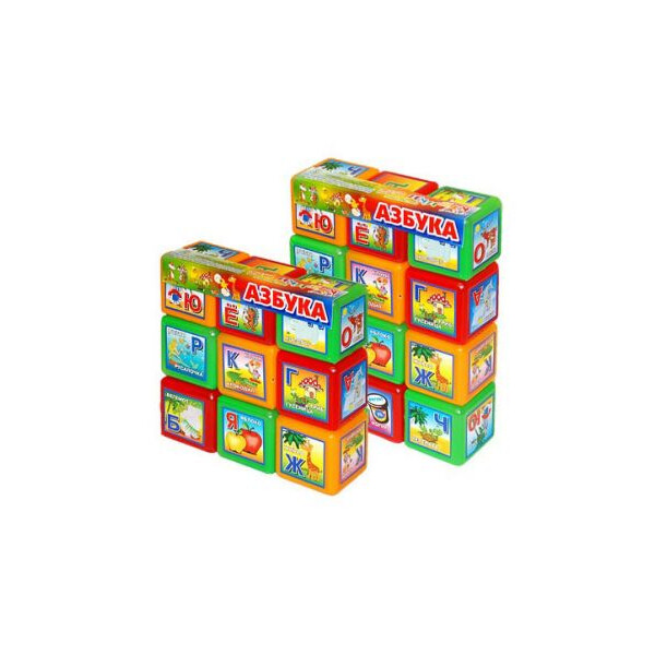 

Кубики Toysi Азбука 12 штук (TOY-11350)