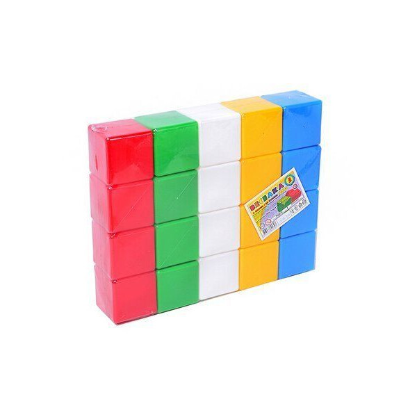 

Кубики Технок Радуга 3 20 шт Разноцветный (TOY-11149)