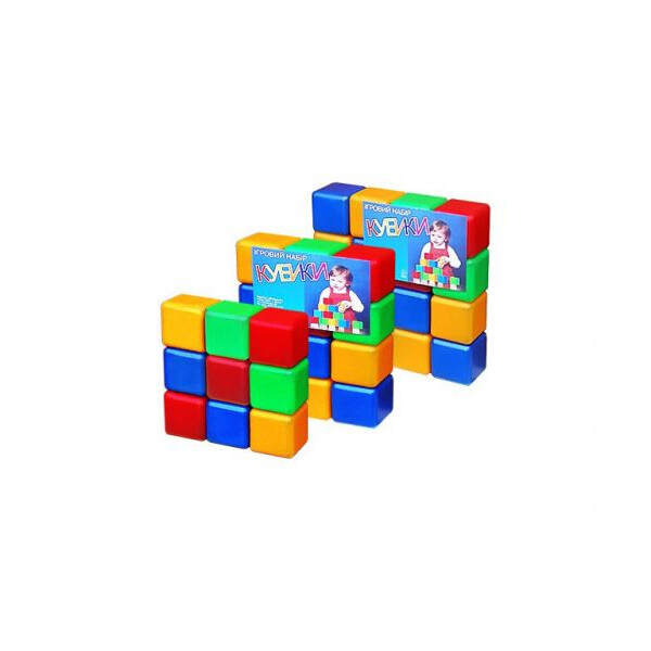 

Кубики цветные М.Тoys 9 штук (TOY-11364)