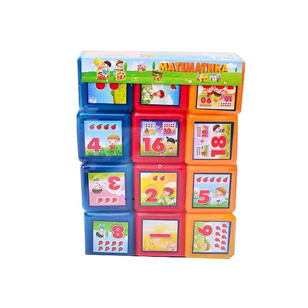 

Кубики M.Toys Математика 12 штук Разноцветные (TOY-11352)