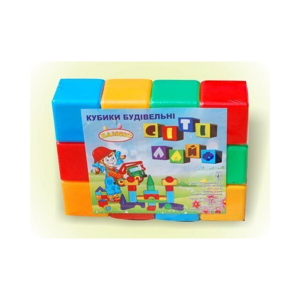 

Кубики Бамсик Сити Лайф 12 шт (TOY-11353)