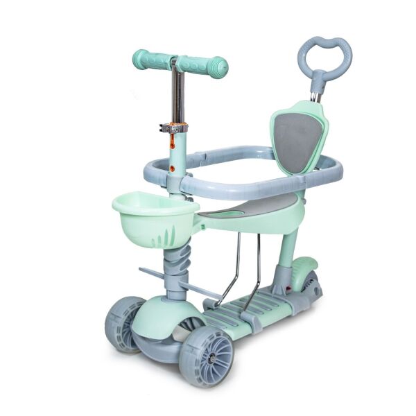 

Самокат Scooter Smart 5in1. Mint (многофункциональный, с бортиком) 738354475