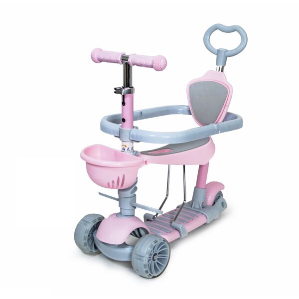 

Самокат Scooter Smart 5in1. Pink (многофункциональный, с бортиком) 836618788