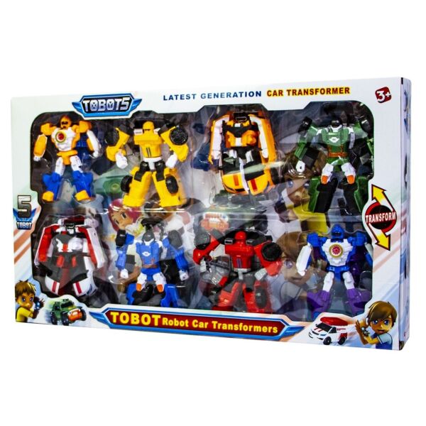 

Игровой набор трансформеров "Tobots" - 8 шт в комплекте (1824110781)