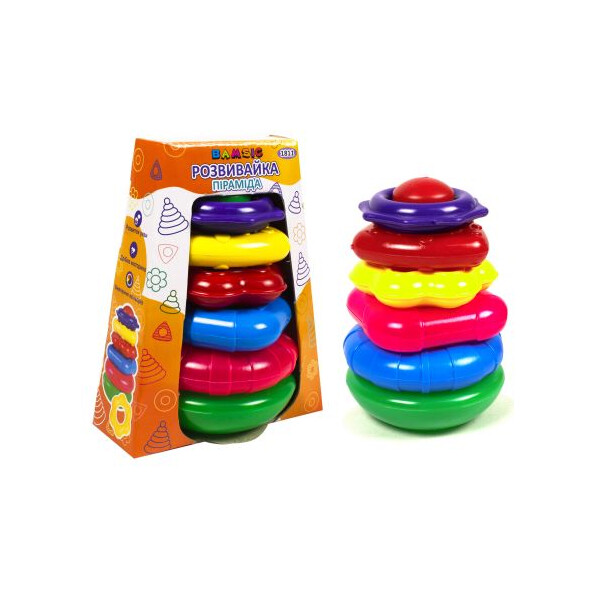 

Пирамида Бамсик Развивайка (TOY-60267)