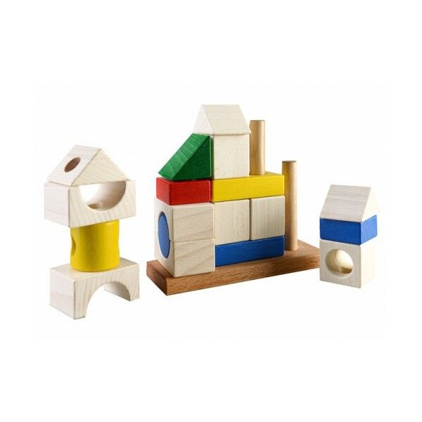 

Деревянная пирамидка-конструктор Toysi Сооружение (TOY-27774)