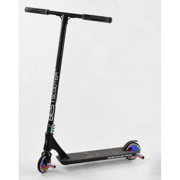

Самокат трюковый Best Scooter "SIMBIOTE" HIC-система, ПЕГИ, алюминиевый диск и дека Black (102305)