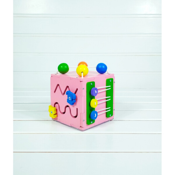 

Развивающая игрушка Mini Busy Cube Tornado Розовая (hub_jbLG73413)