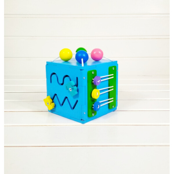 

Развивающая игрушка Tornado Mini Busy Cube Голубая (hub_UPAj87020)