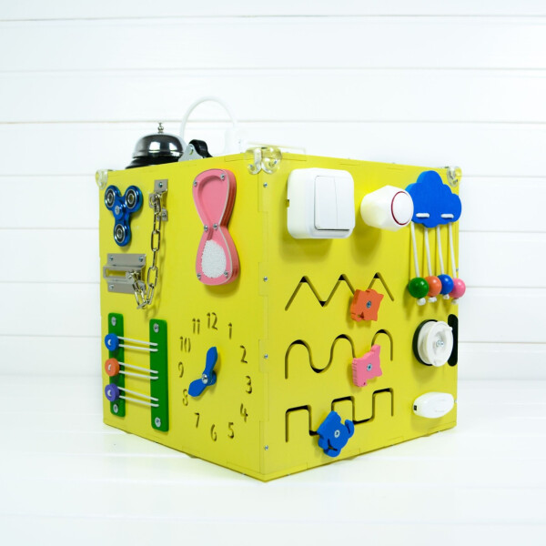 

Развивающая игрушка Tornado Busy Cube Желтая (hub_chuR70523)