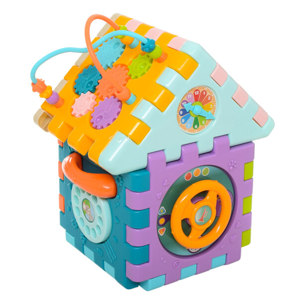 

Яркий разноцветный домик игра HUANGER (HE0528)