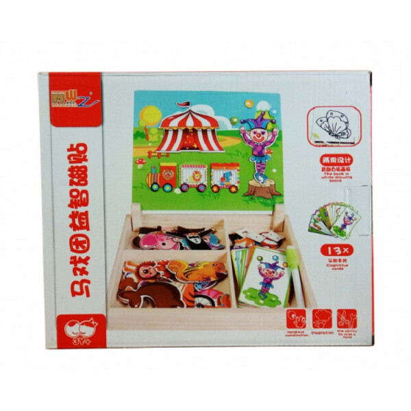 

Деревянная игрушка Гардероб цирк (MD 1339-3)