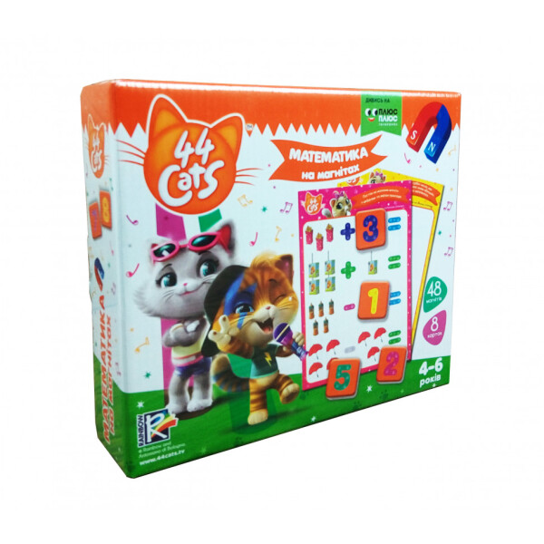 

Математика на магнитах Vladi Toys 44 Cats VT5411-08 укр
