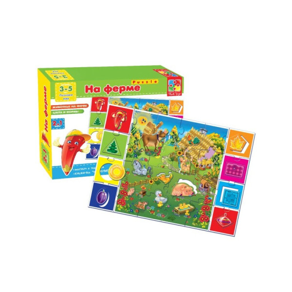 

Развивающая игра Vladi Toys На ферме VT1603-01 рус.